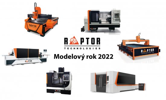 Nové modely CNC strojů 2022